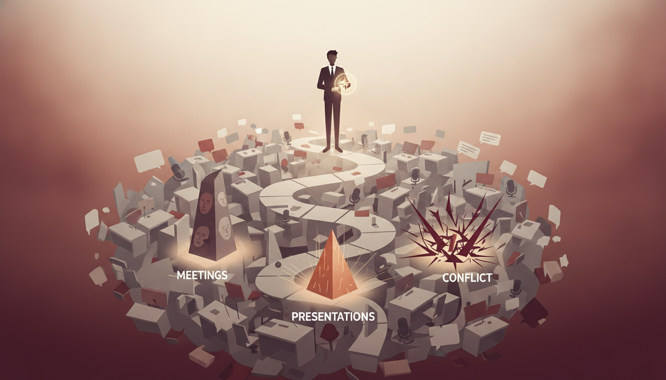 Navigating the Hardest Moments: Meetings, Presentations, and Conflict