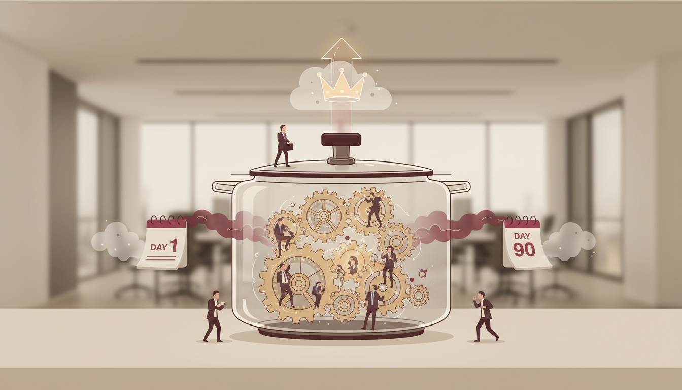 Why the First 90 Days Are a Credibility Pressure Cooker