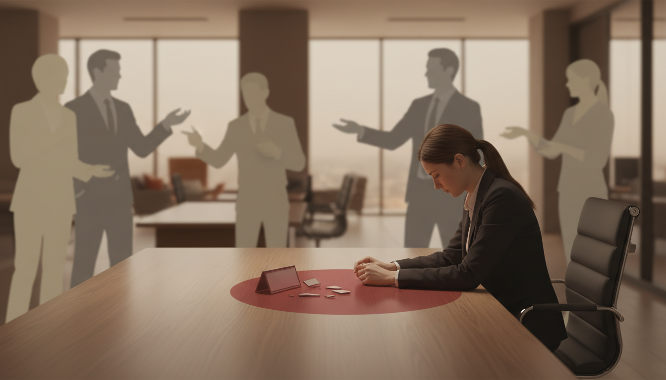 Why Being Ignored at Work Damages Confidence So Deeply