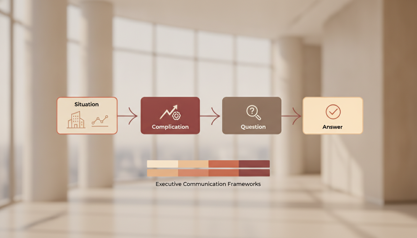 Framework 2: SCQA (Situation-Complication-Question-Answer)