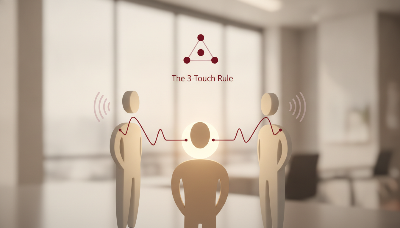 Move #2: Deliberate Name Usage (The 3-Touch Rule)