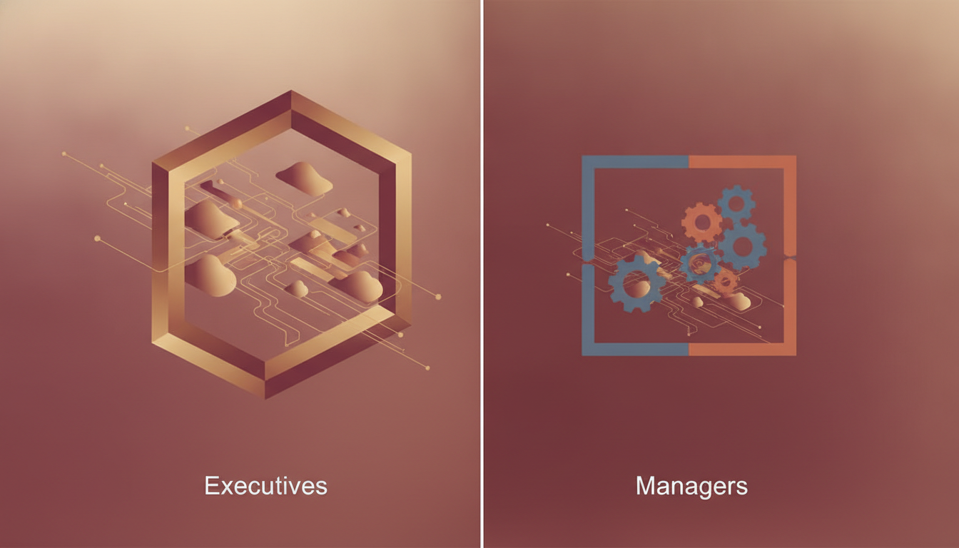 How Executives Frame Problems Differently Than Managers
