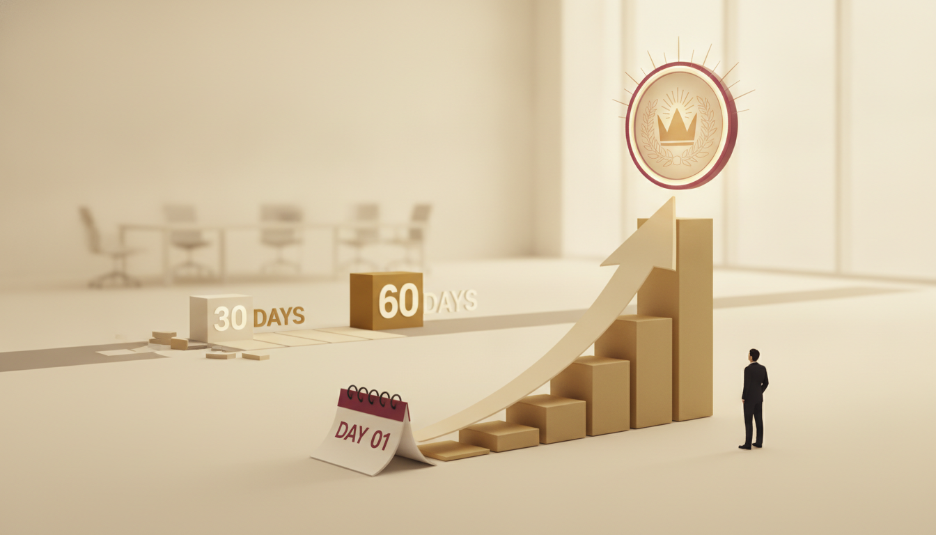 Why the First 30–60 Days Define Your Authority