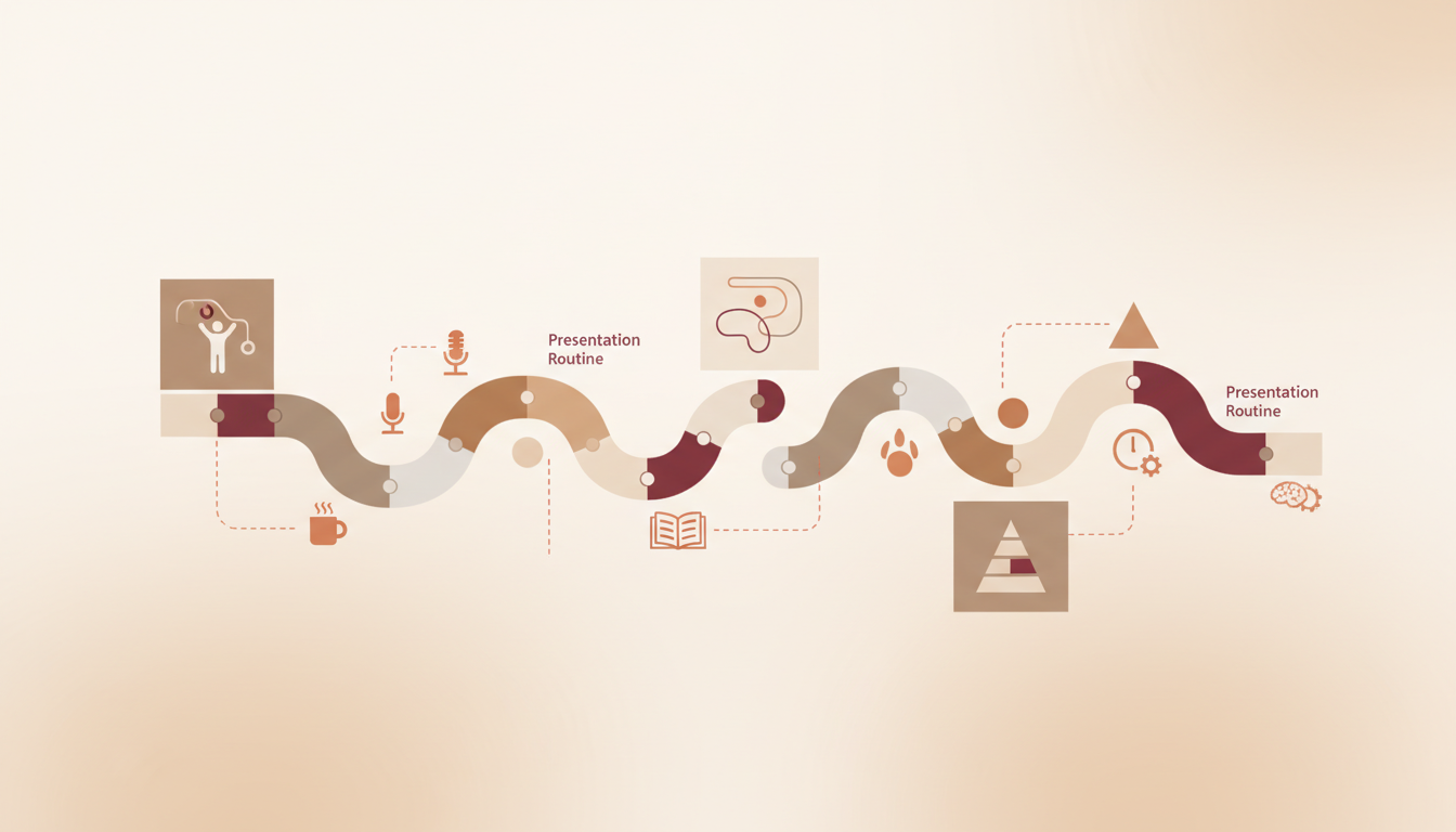 Building a Pre-Presentation Routine That Fits Your Schedule