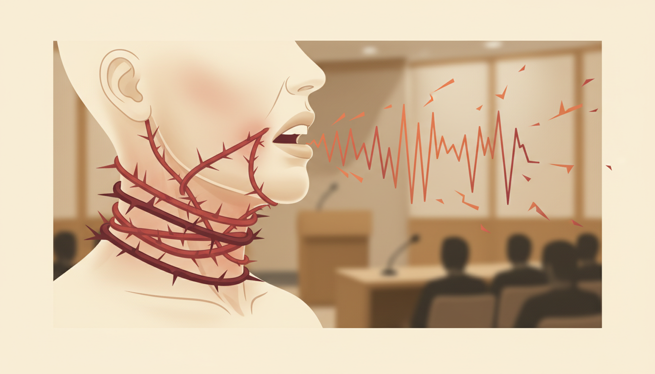 Why Your Voice Changes When You're Nervous
