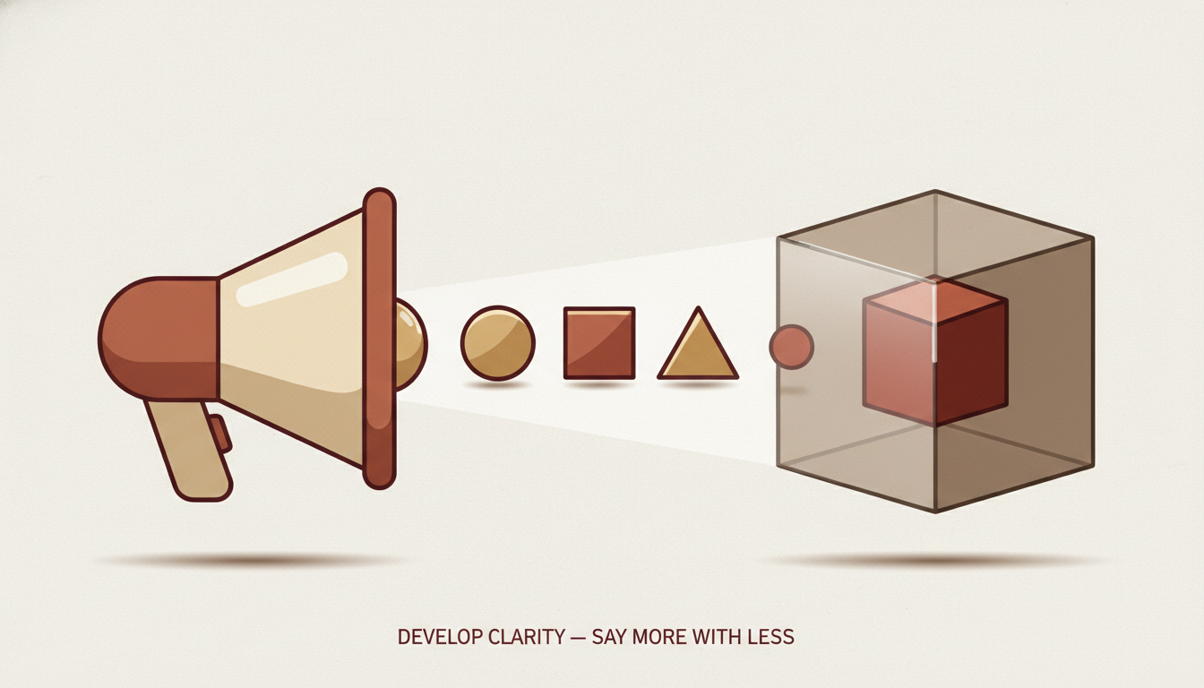 Step 2: Develop Clarity — Say More With Less