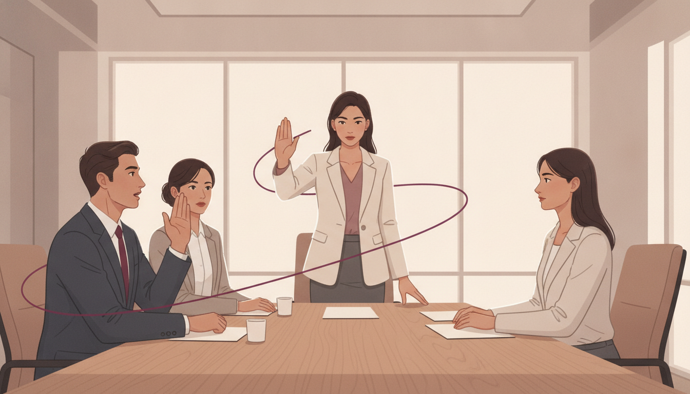 Body Language That Prevents and Stops Interruptions