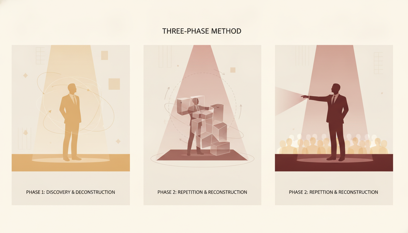 Rehearse Like a Performer: The Three-Phase Method