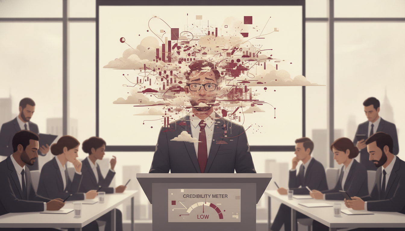 Why Most Professionals Lose Credibility During Data Presentations