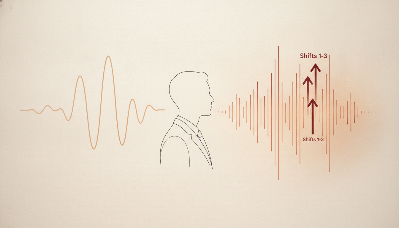 Shift 1–3: Vocal Shifts That Signal Command