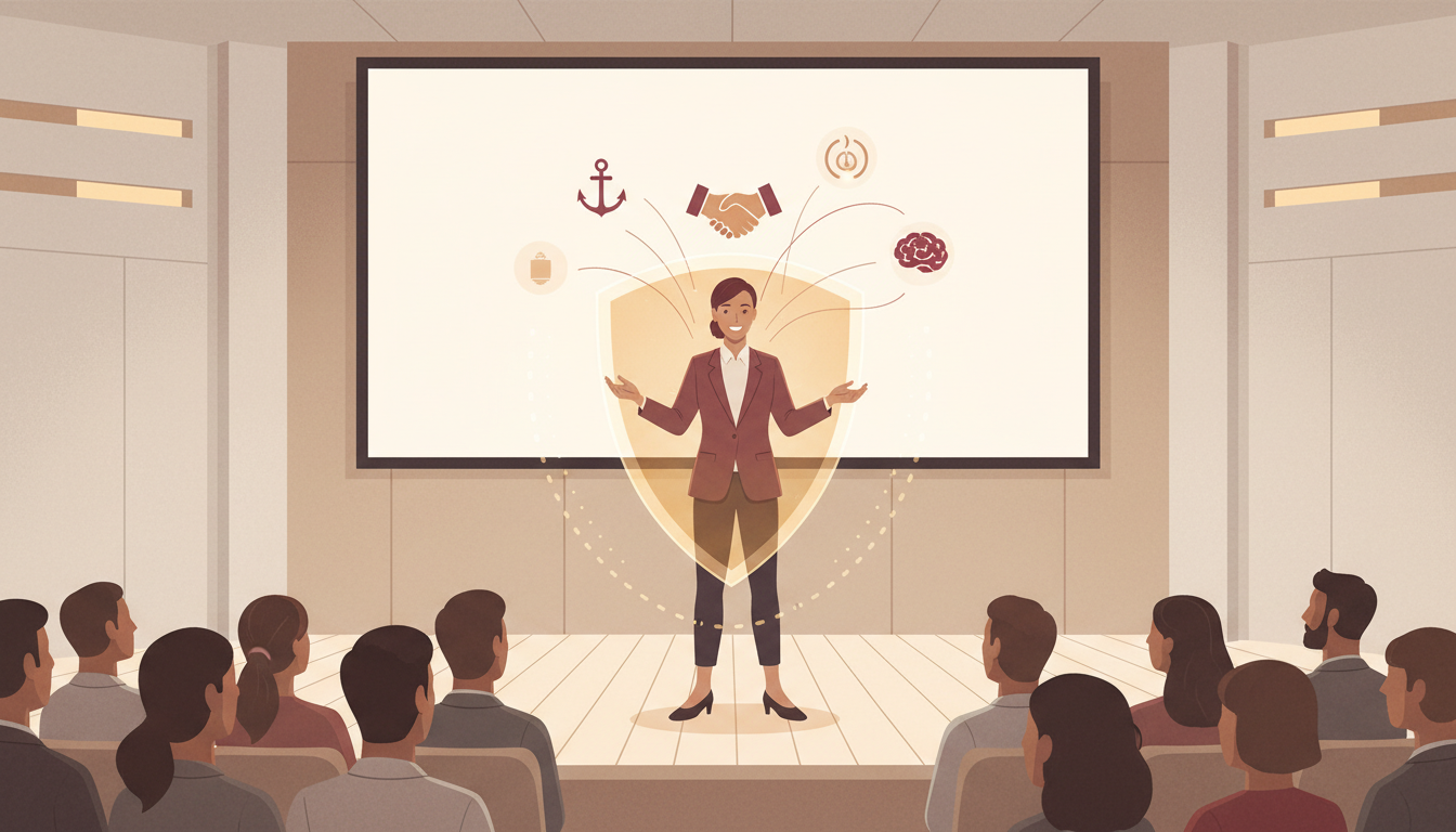 During the Presentation: Real-Time Confidence Strategies