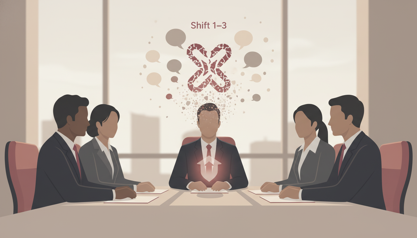 Shift 1–3: Eliminate Language That Undermines You