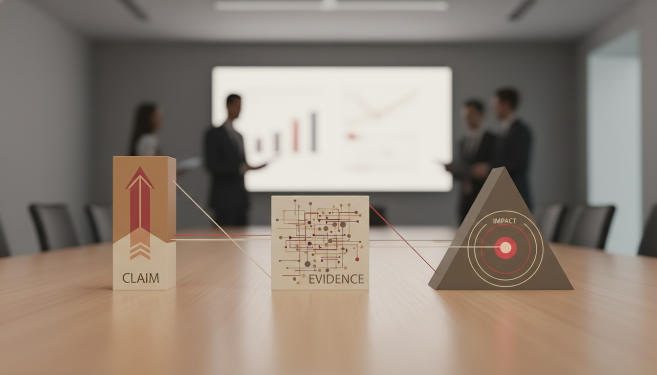 Shift 3: Structure Every Point With Claim-Evidence-Impact