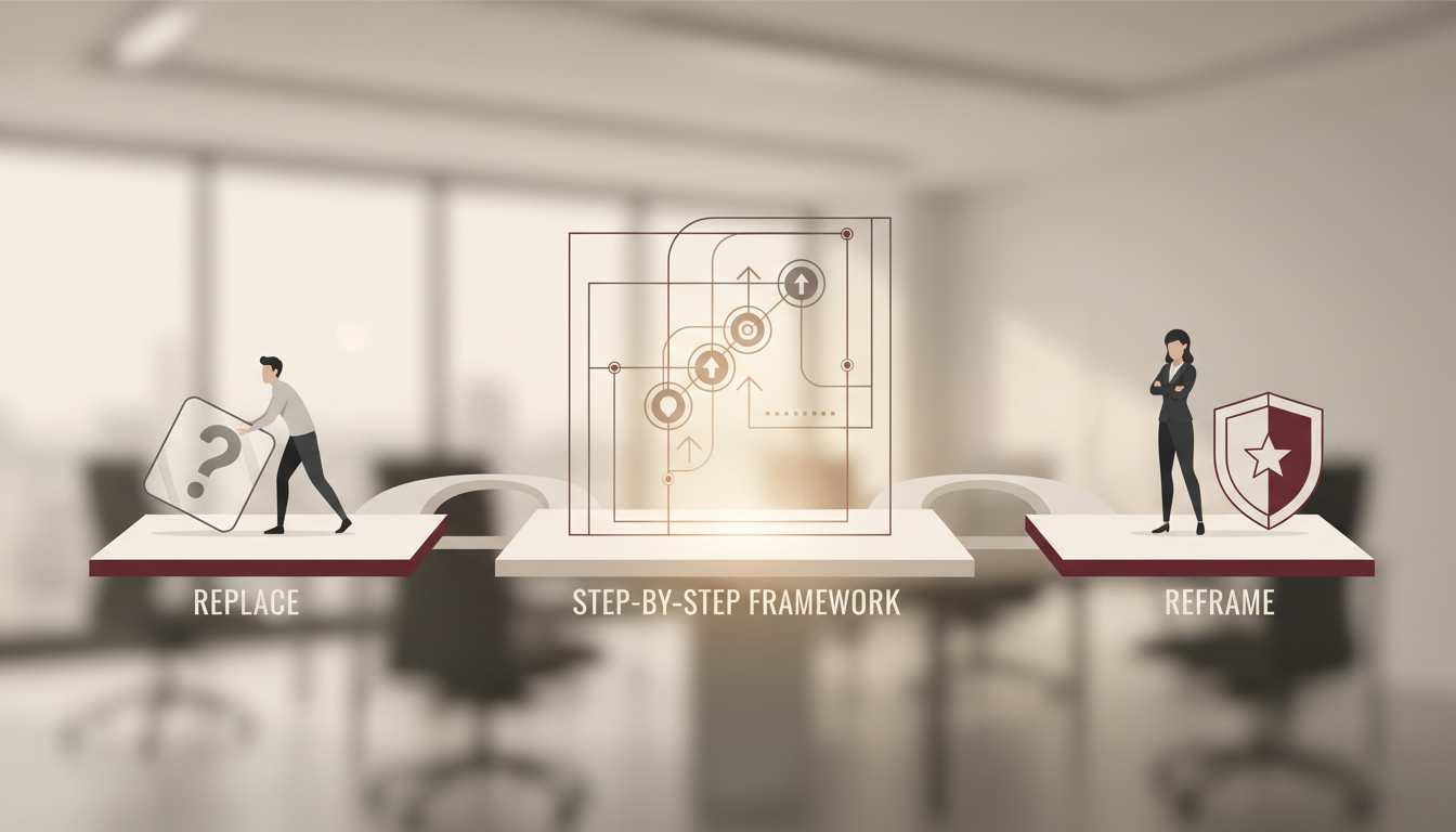 The Replace-and-Reframe Method: A Step-by-Step Framework