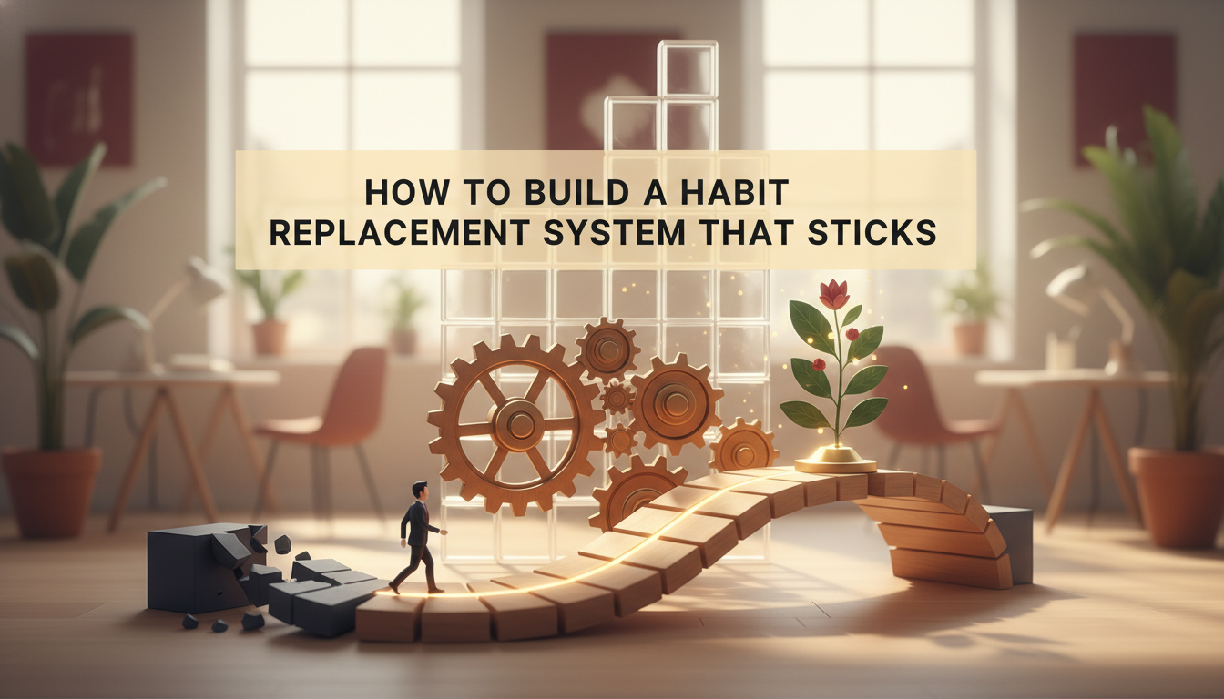 How to Build a Habit Replacement System That Sticks