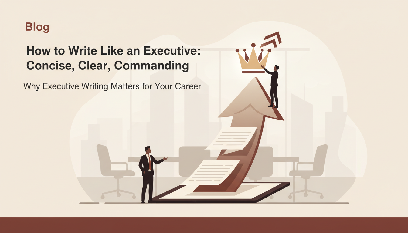 Why Executive Writing Matters for Your Career