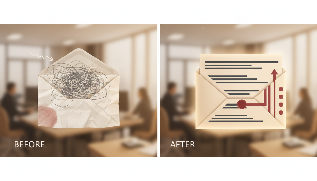 Before-and-After Rewrites for 4 Common Workplace Emails