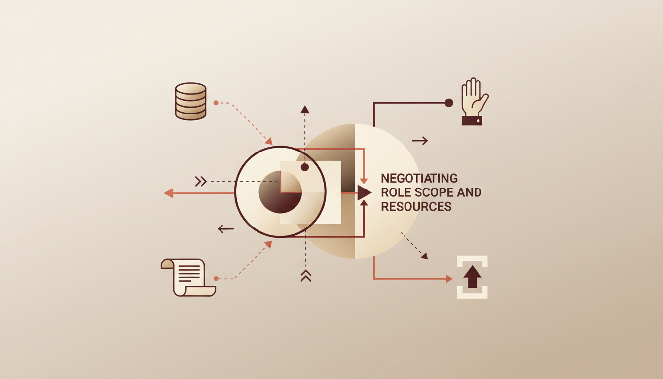 Negotiating Role Scope and Resources: Scripts for Everyday Authority