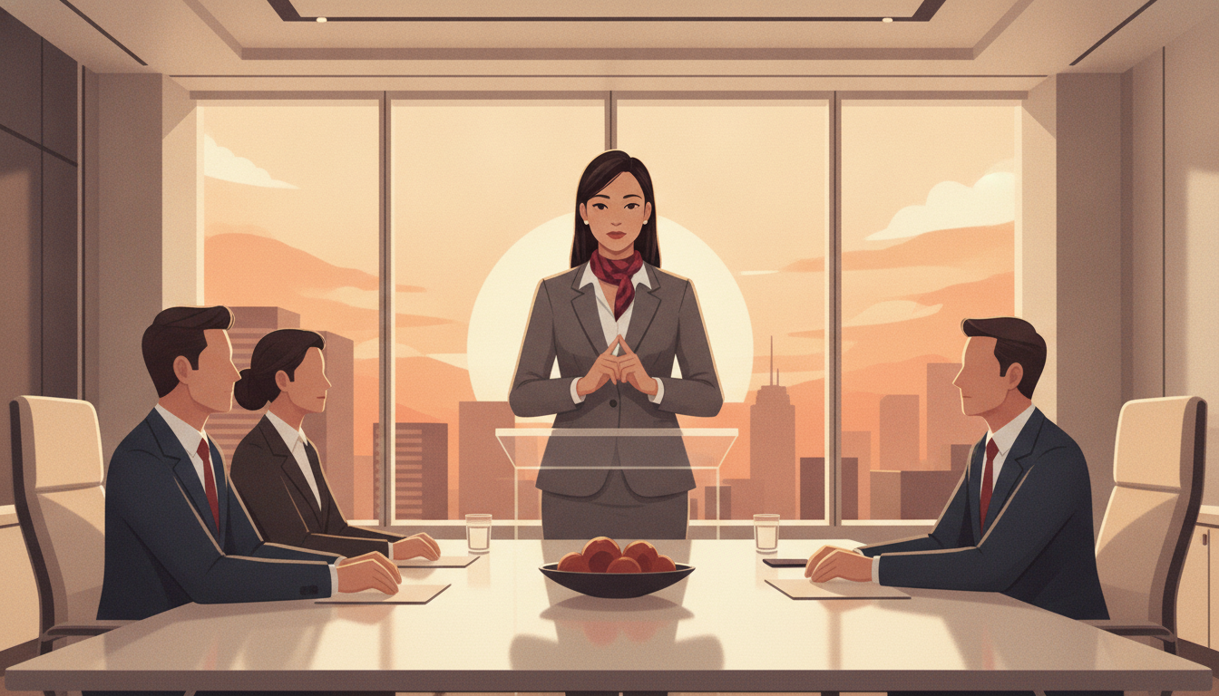Body Language That Projects Calm Authority